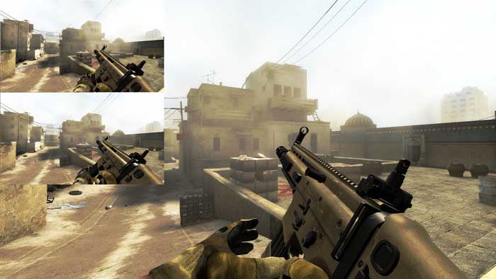 Скачать Battlefield3 SCAR-L - Модель АК-47 для CSS