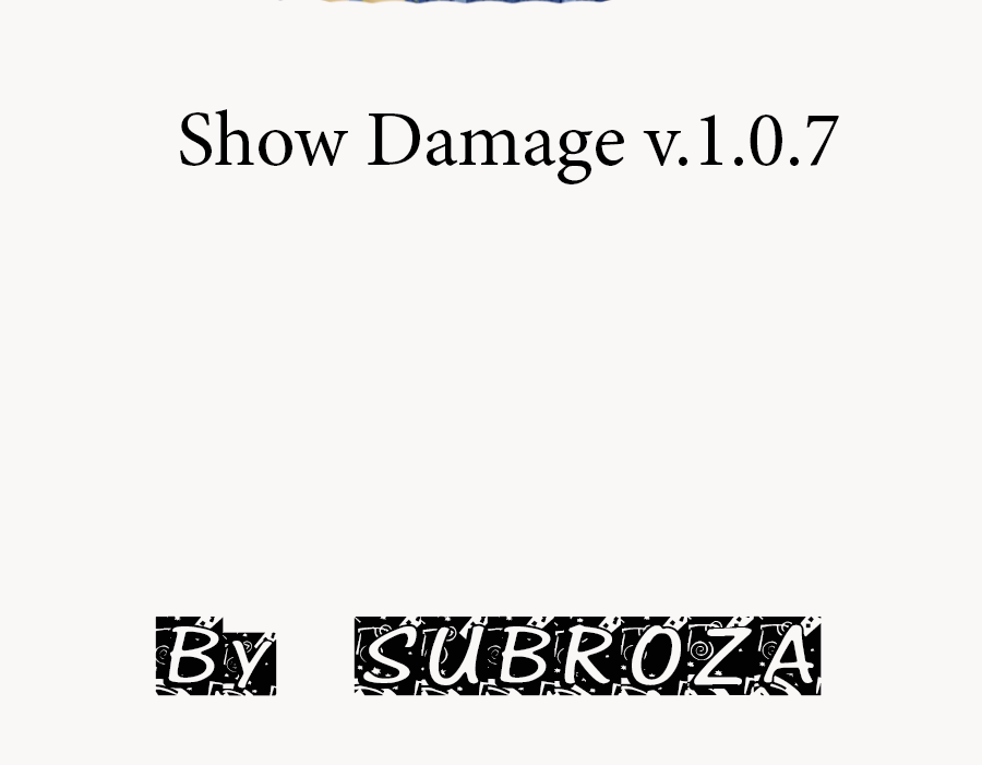 Скачать Show Damage v.1.0.7 v34 | Показывает урон