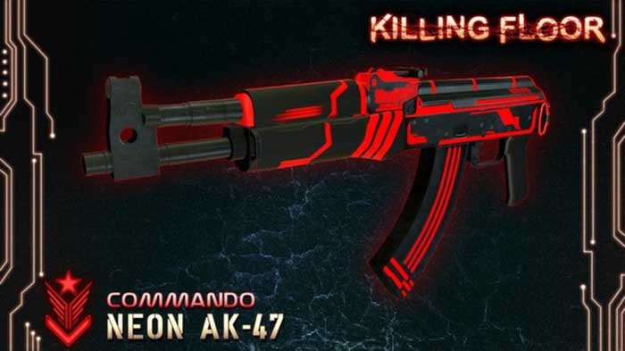 Скачать Killing Floor NEON - Модель АК-47 для CSS