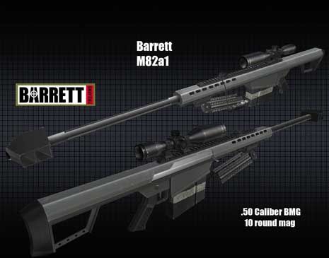 Скачать Barrett M82A1 - Модель AWP для CSS