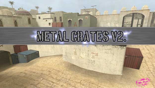 Скачать Metal Crates V2 For Dust Maps