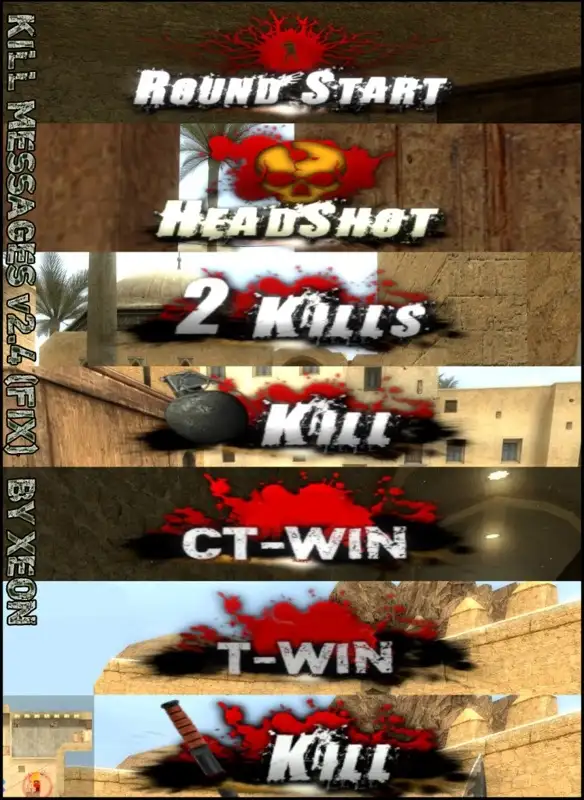 KillMessages v2.4 [fix] [CombatArms overley]