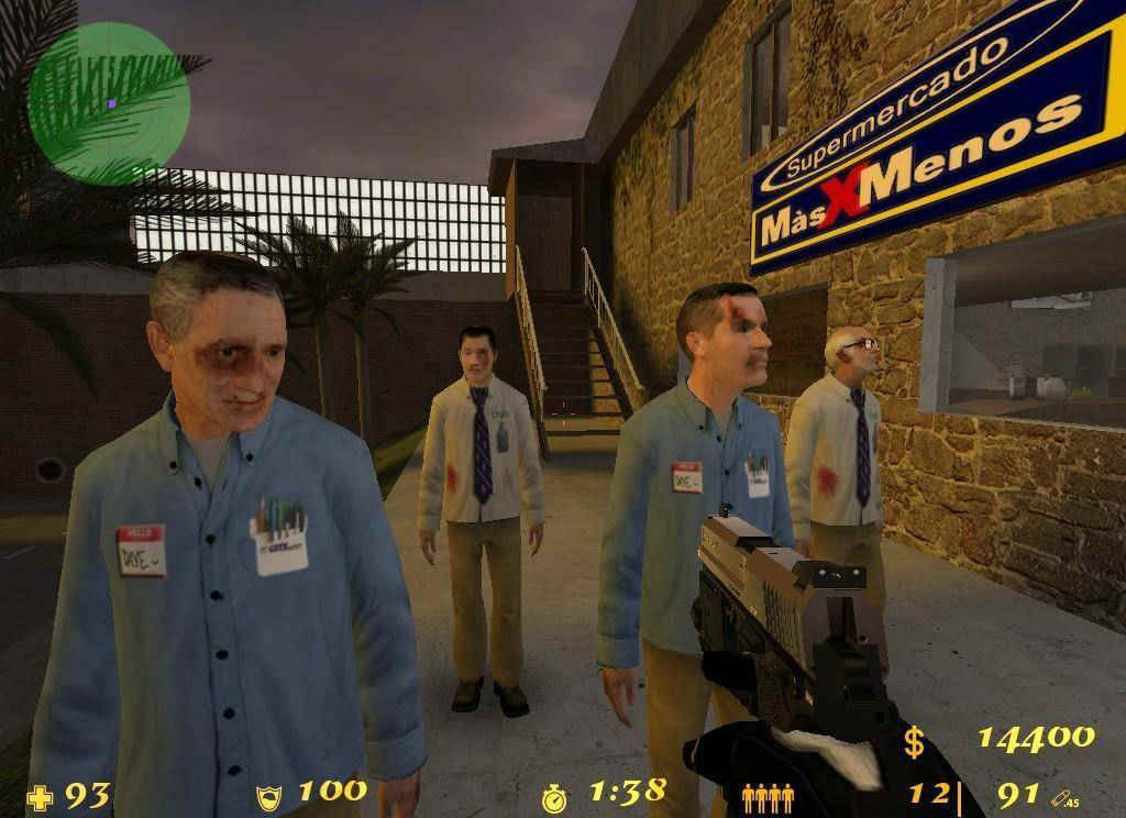 Бессмертные заложники для css серверов