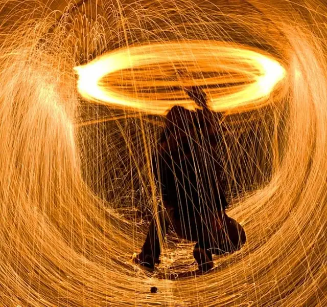 SpawnEf - При заходе сыпаются искры