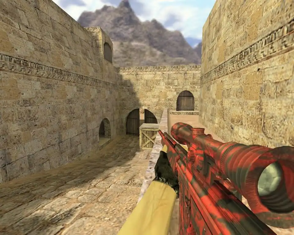 G3SG1 в красном камуфляже