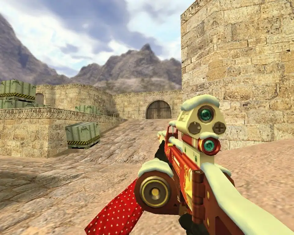 Новогодний пулемет