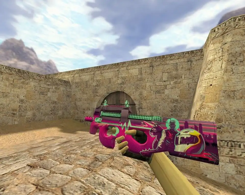 P90 Неоновый гонщик