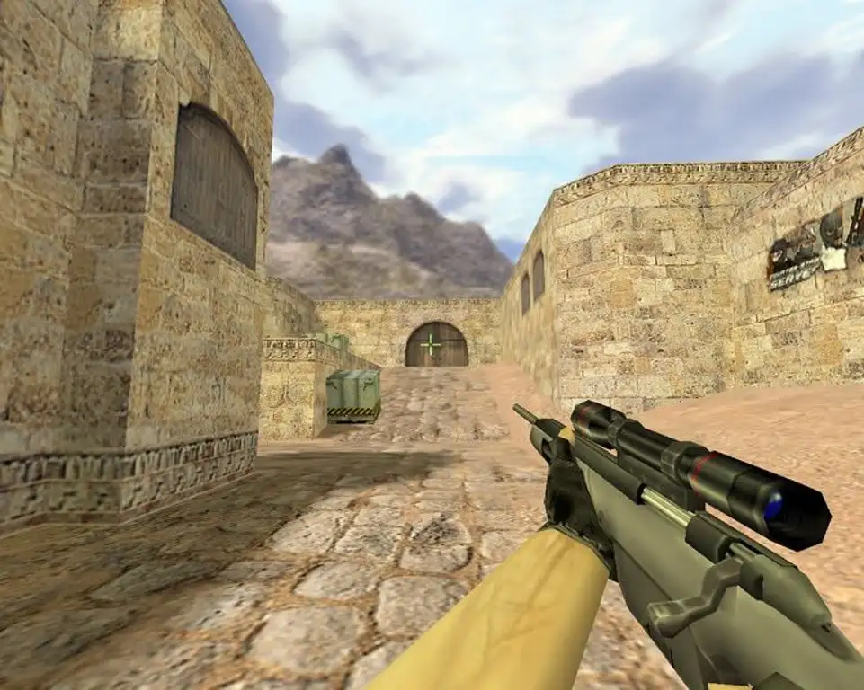 Scout с прицелом-крестиком