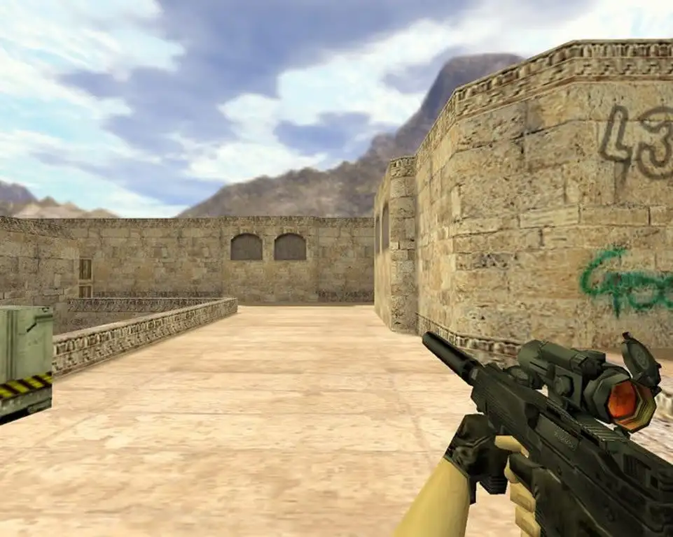 TMP с оптическим прицелом