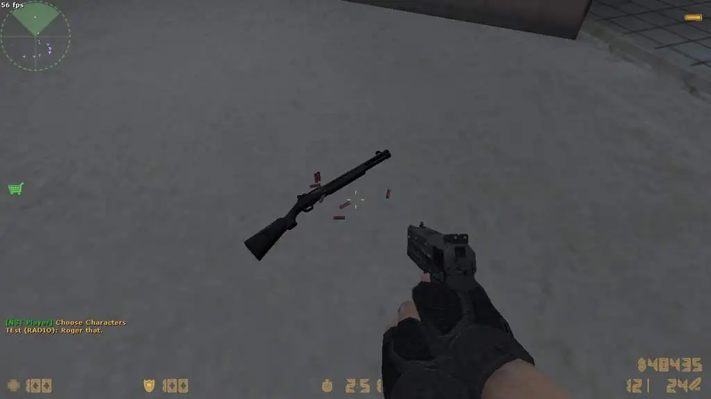 HK Fabarm with CSGO anims