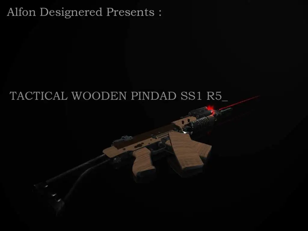 Alfon's Tactical Wooden PINDAD SS1 R-5