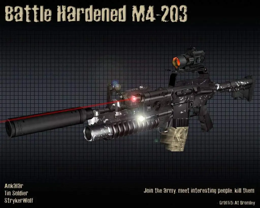 Battle Hardened M4-203