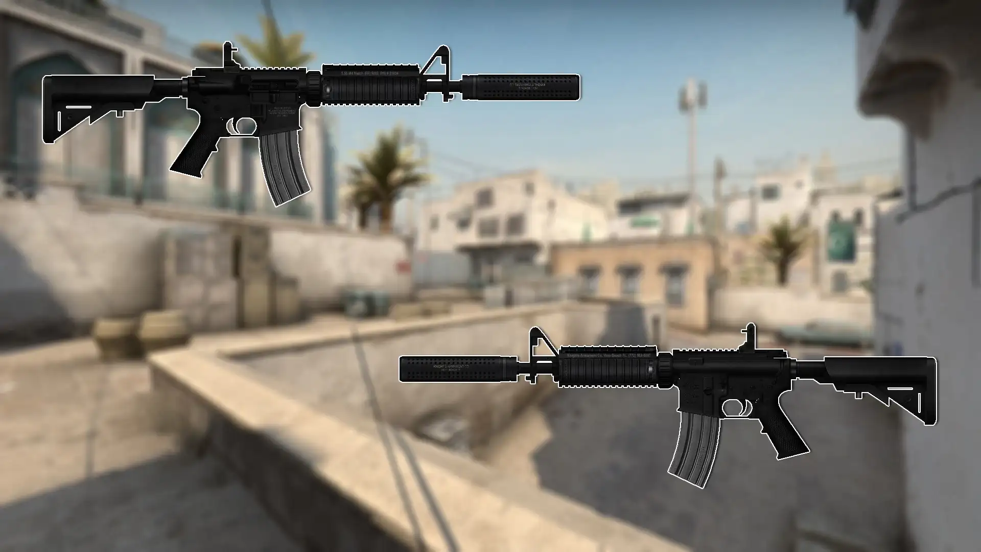 CSGO Styled M4A4 Imitation