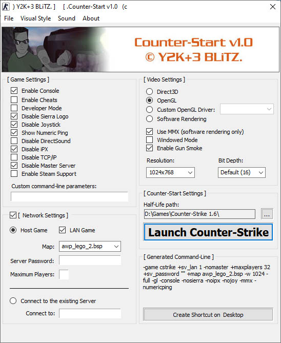 Counter-start v1.0