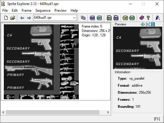 Sprite Explorer 2.12