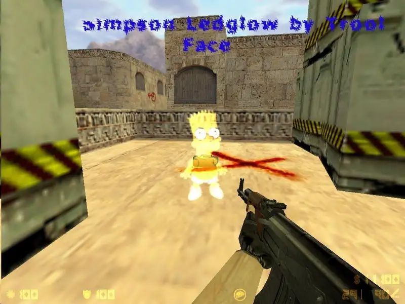 Bart Simpson Ledglow