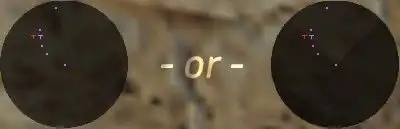 Black transparent radar