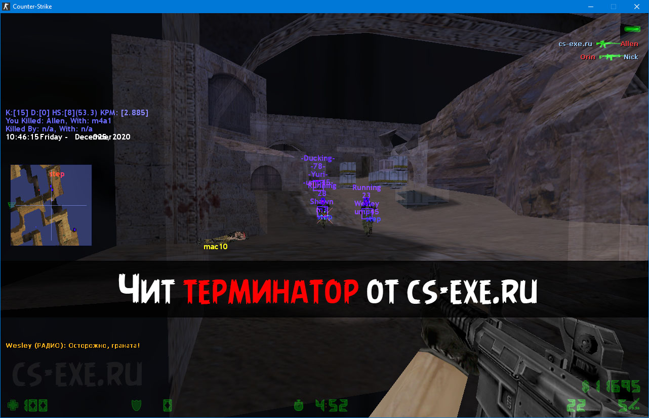 Чит терминатор