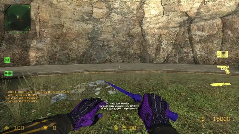 Stiletto Knife  Sapphire