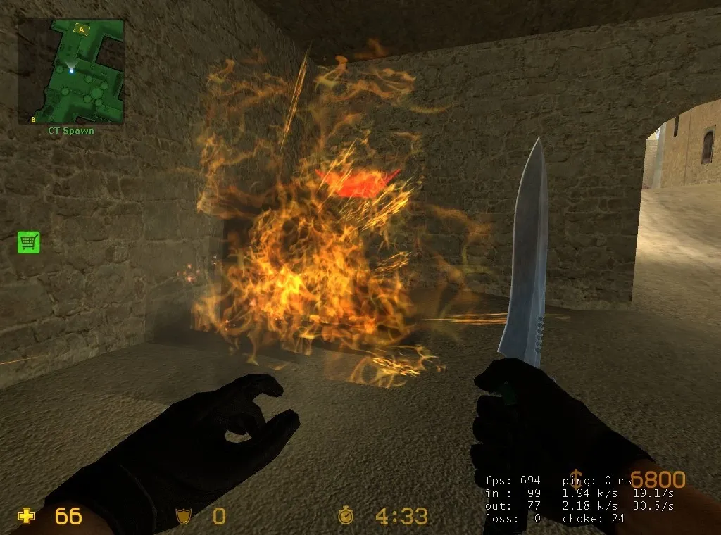 Glory Fire Explosion