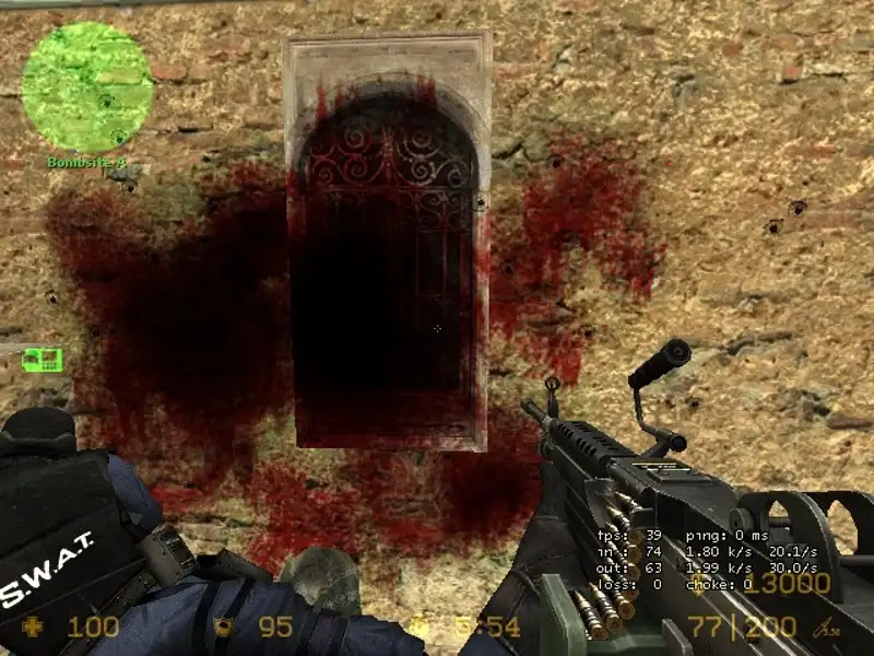 FEAR blood P.I.M.P.E.D