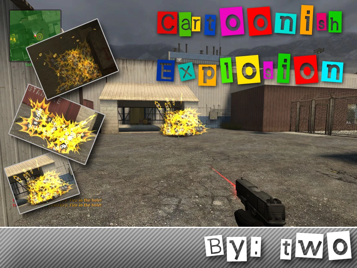 Cartoonish Explosion