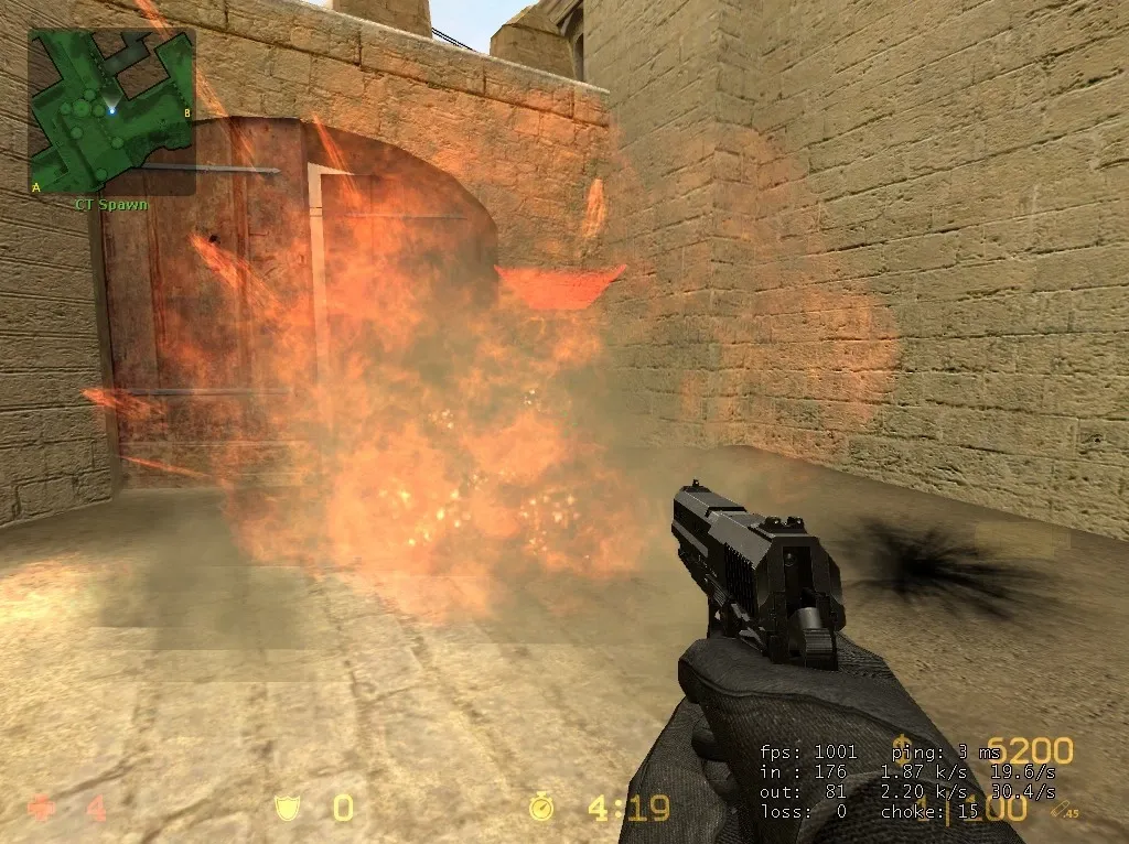 Five's Explosion Effects