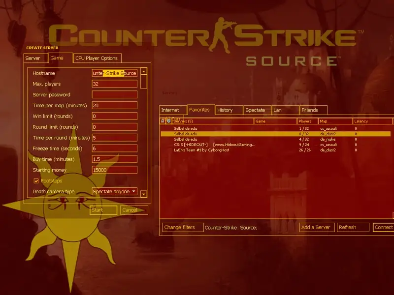 Sun Village Background