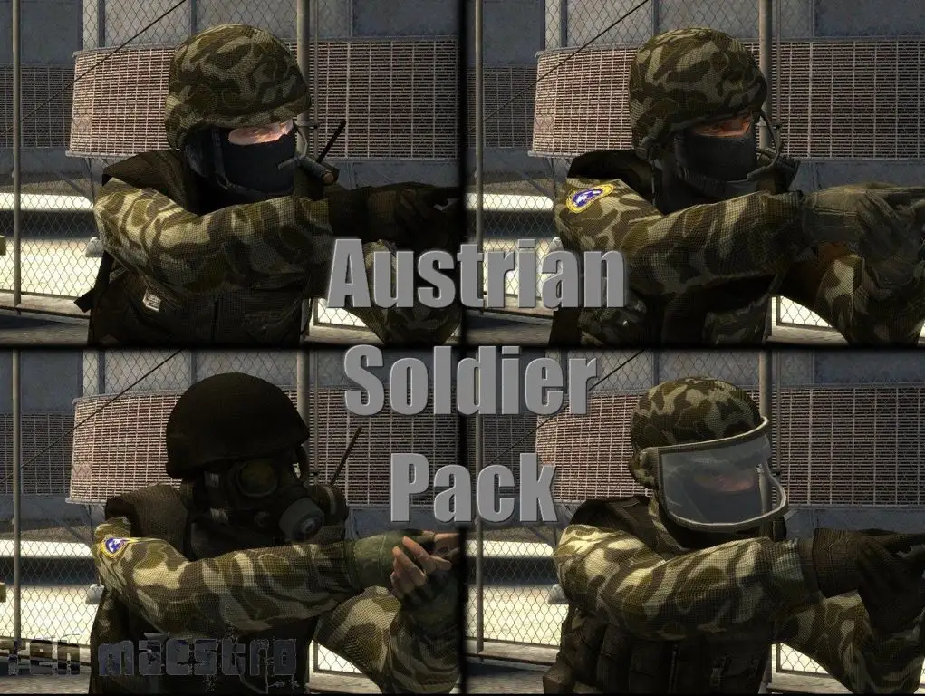 Teh Maestro's Austrian Soldier Player Pack