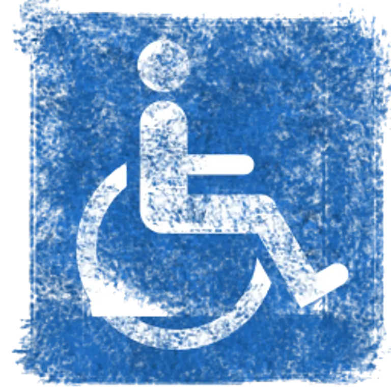 A random handicap sign!