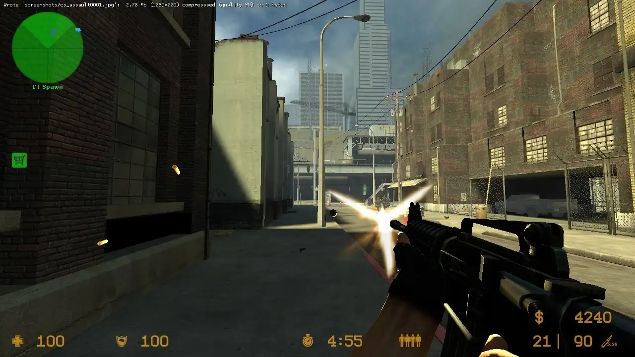 New Rifle Muzzle Flash