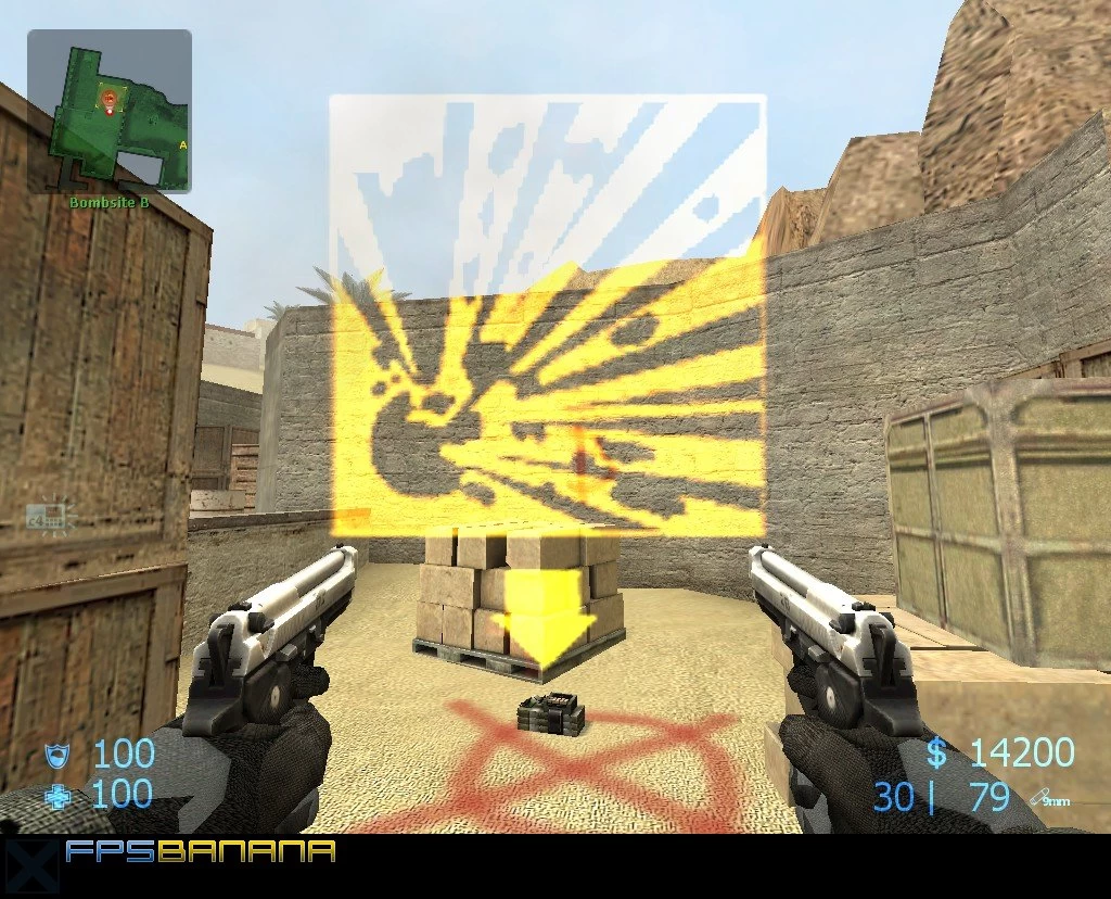 Explosive Symbol LED