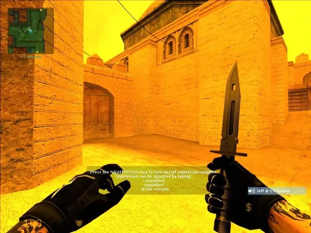 Custom Orange Night Vision