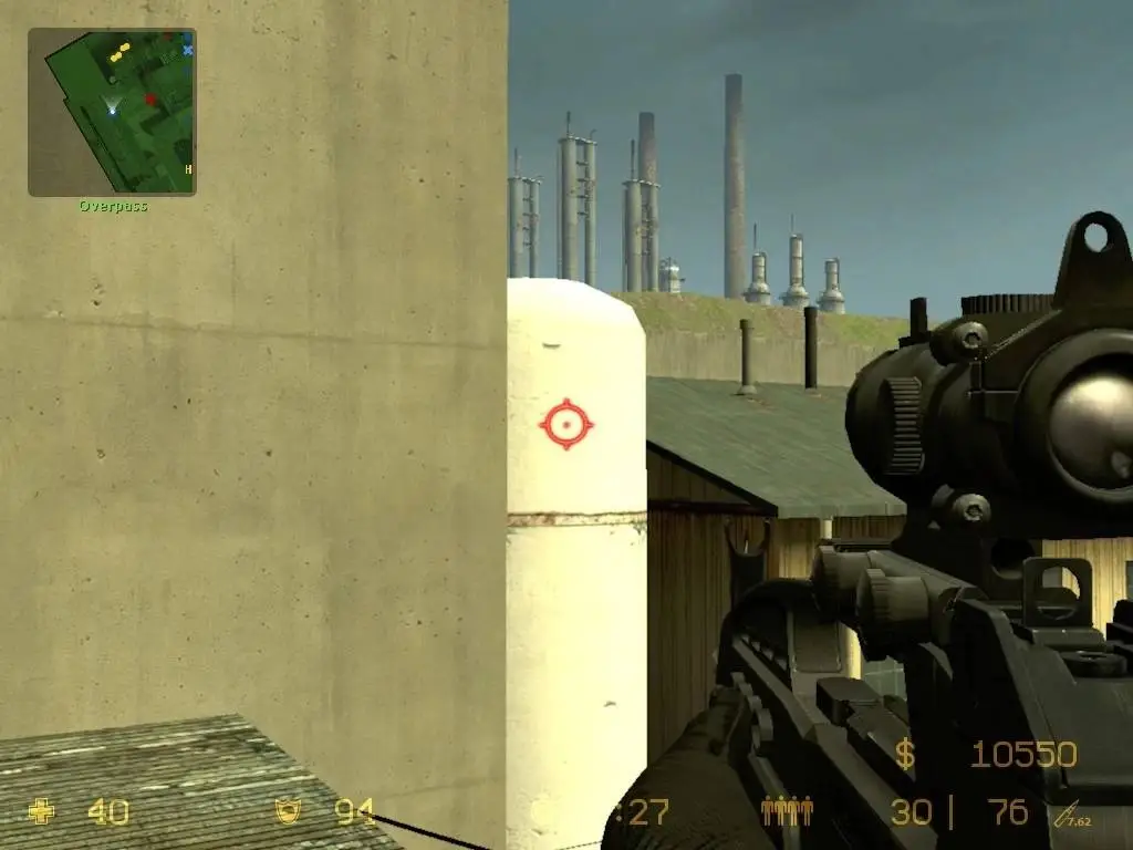 holografic crosshair