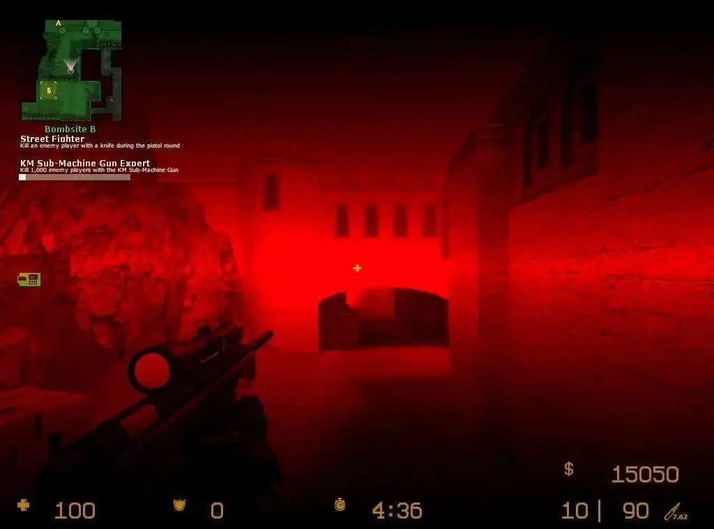 Nightvision w crosshair