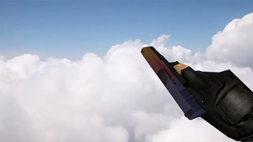 Модель «Glock «Градиент» с наклейками»