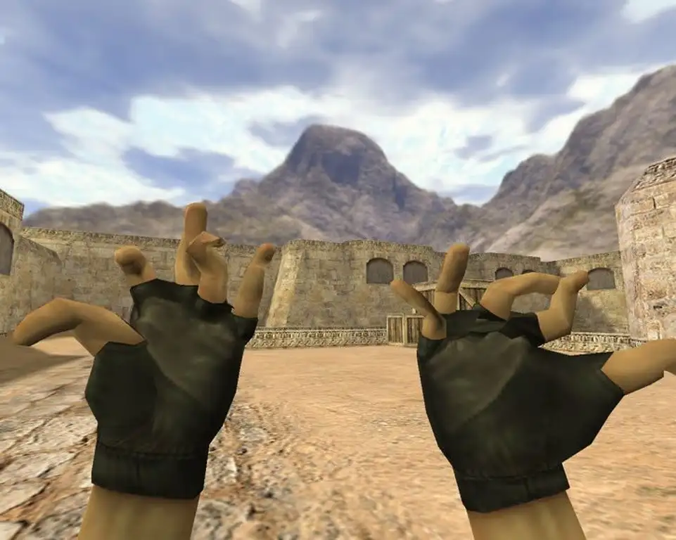 Модель «Два пистолета из пальцев»