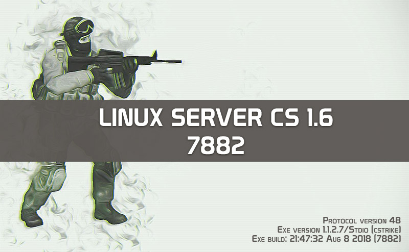 Чистый сервер HLDS 7882 SteamCMD (Linux)