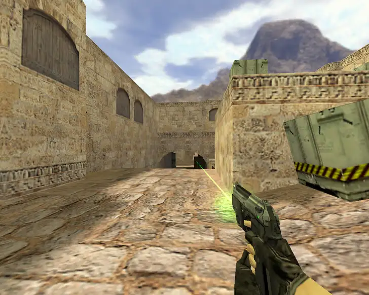 Модель «USP Зеленый лазер» для CS 1.6