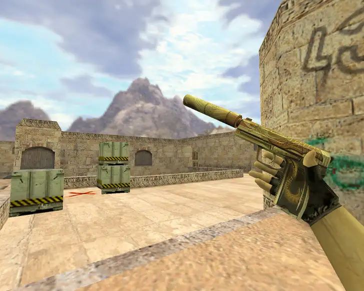 Модель «USP Золотой дракон»