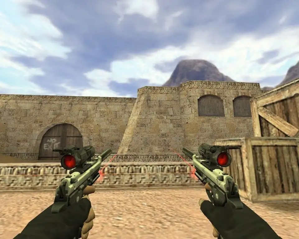 Модель «Два тактических пистолета» для CS 1.6